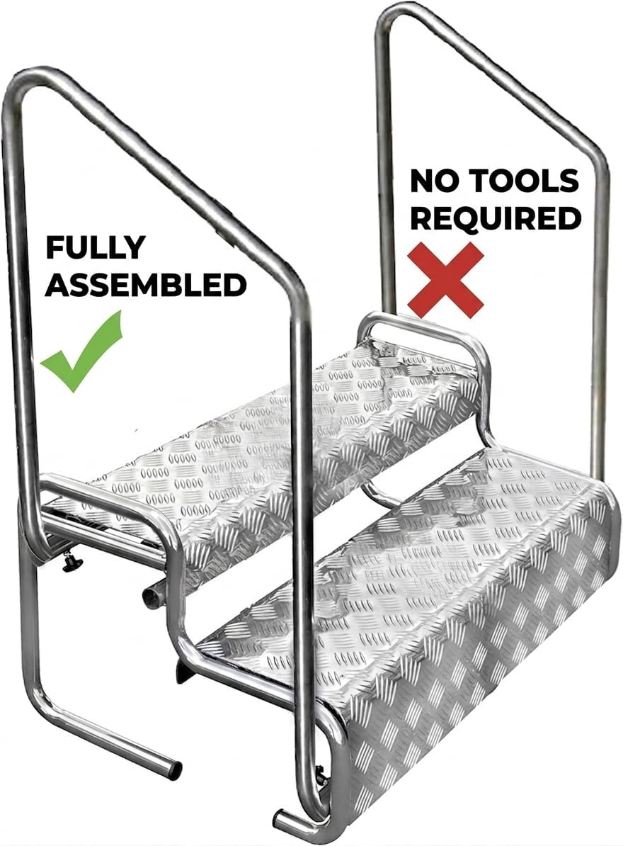2 Tier Mini Caravan Step (Extra Wide) - Image 11