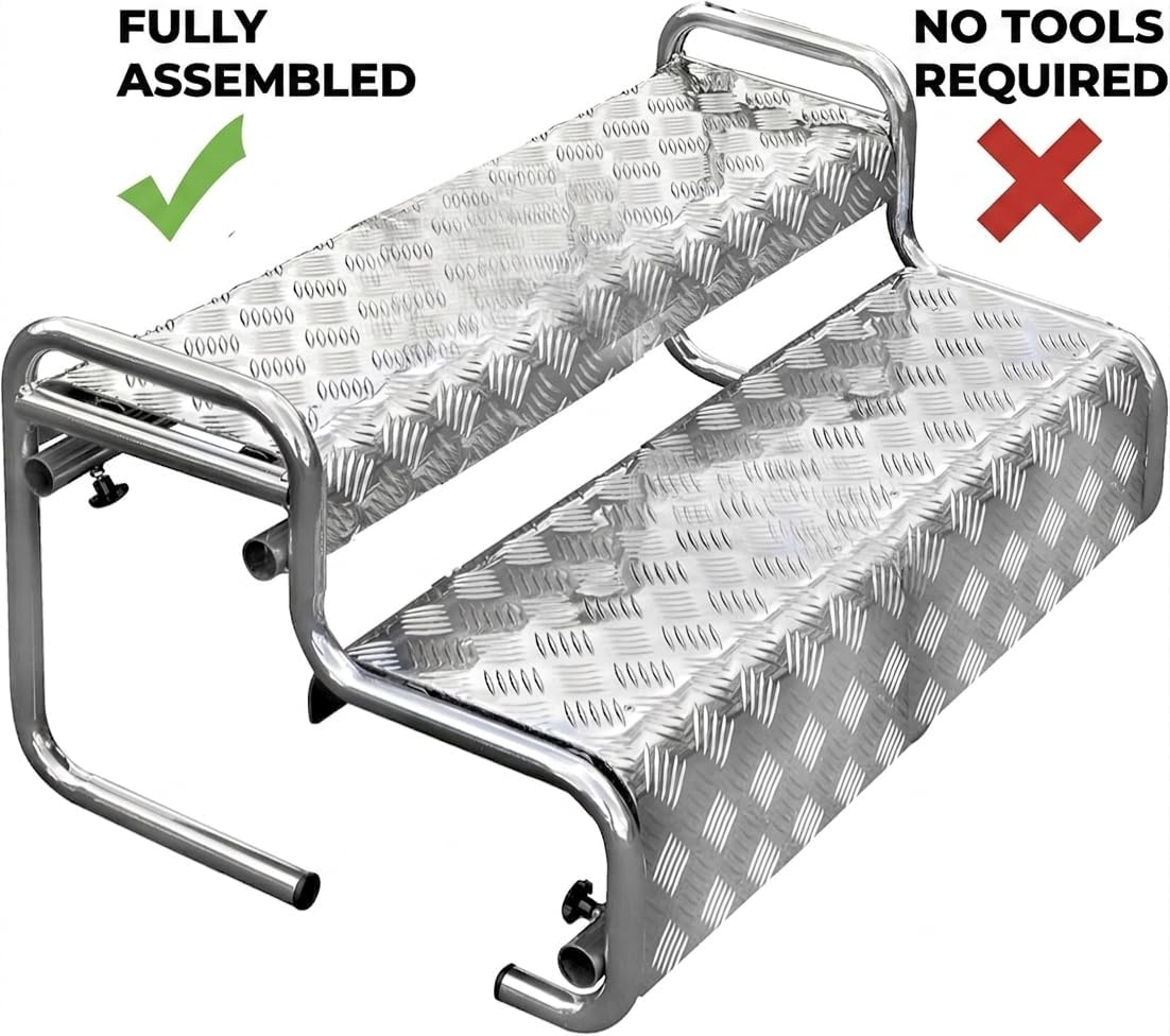 2 Tier Mini Caravan Step (Extra Wide) - Image 13