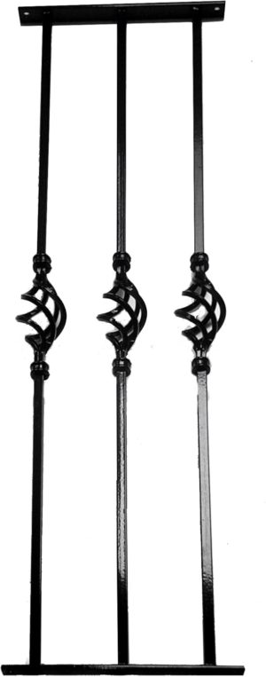 Adjustable Decorative Window Security Bars Triple - Image 6