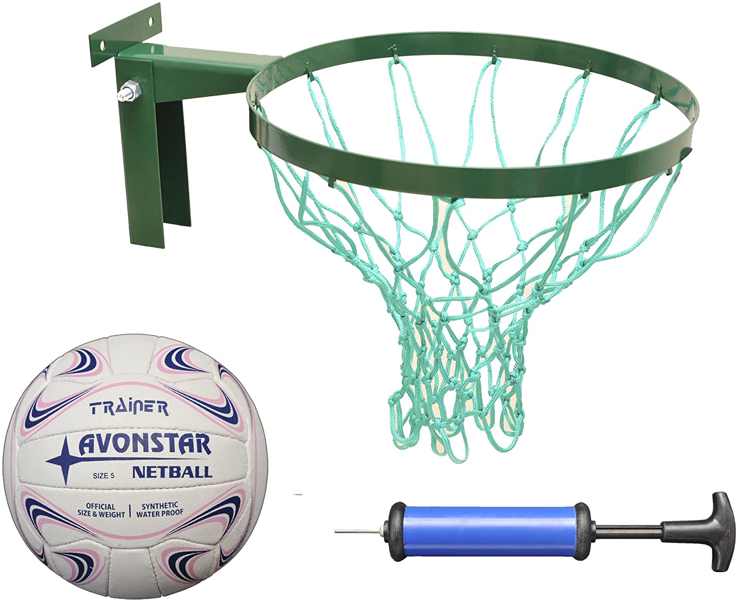 Avonstar Classic Range Long Reach Netball Hoop British Made Regulation Size Ideal for training