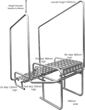 4 Tier Caravan Step - Image 15