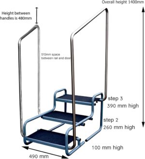 3 Tier Grippy Caravan Step - Image 9
