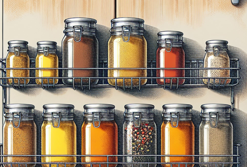 The absolutely best way to organise your kitchen spices