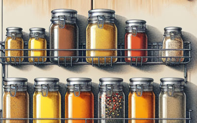 The absolutely best way to organise your kitchen spices