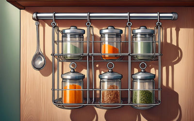 Maximise Your Kitchen Space with a Wire Spice Rack: A Must-Have for Every Home Cook