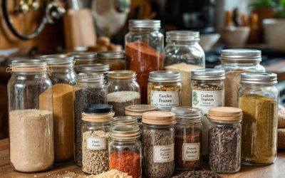 Organise Your Spice Collection with a Space-Saving Door Spice Rack