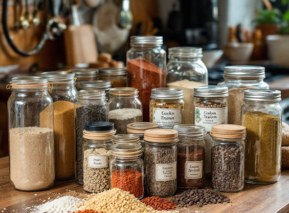 Organise Your Spice Collection with a Space-Saving Door Spice Rack