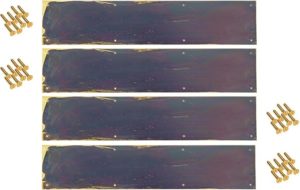 Aged Brass Kick Plates - Image 4