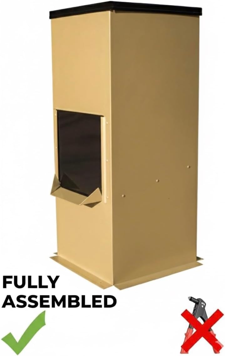 Outdoor Coal Bunker Brass Effect - Image 2