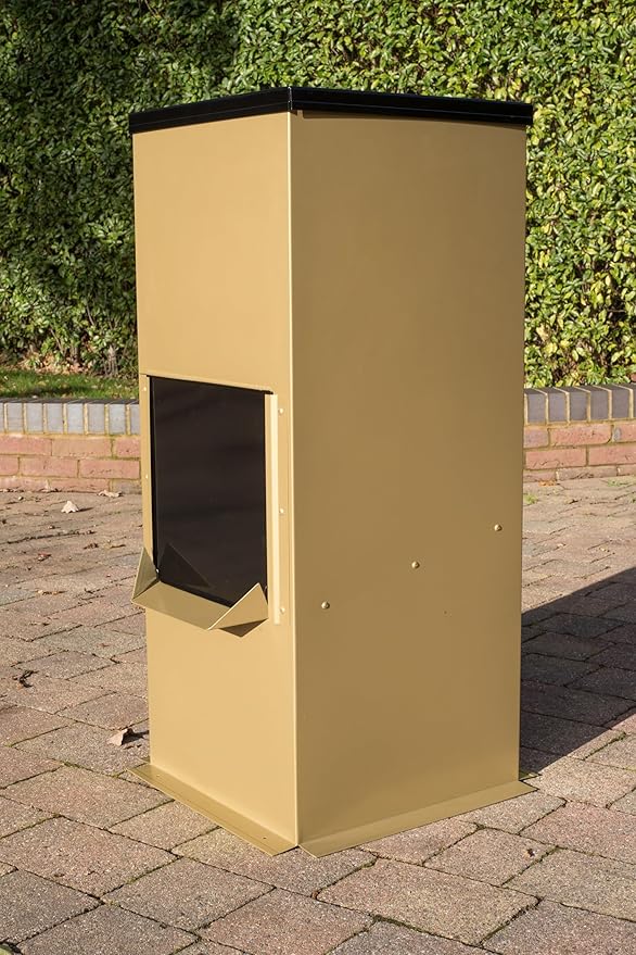 Outdoor Coal Bunker Brass Effect